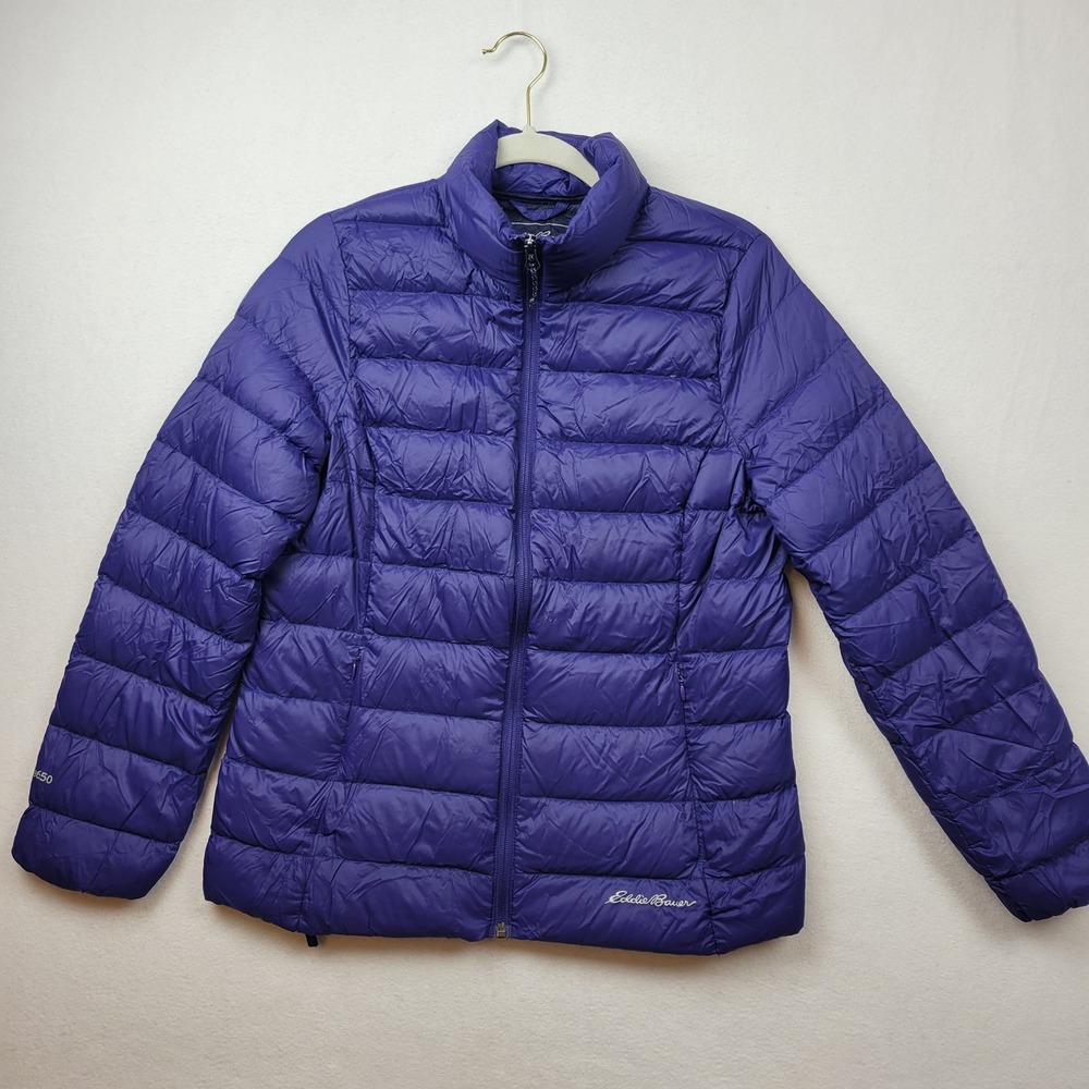 Eddie Bauer Women’s Purple Puffer Jacket